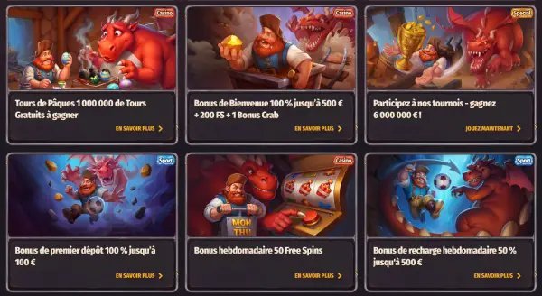 Découvrir Les Joies de Dragonia Casino En Ligne Sans Depot Pour Les Français - aperçu